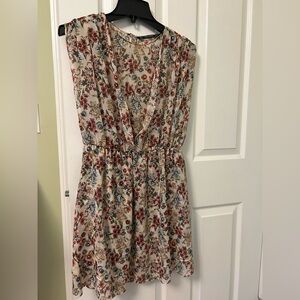 Zara Multicolor Floral Mini Dress